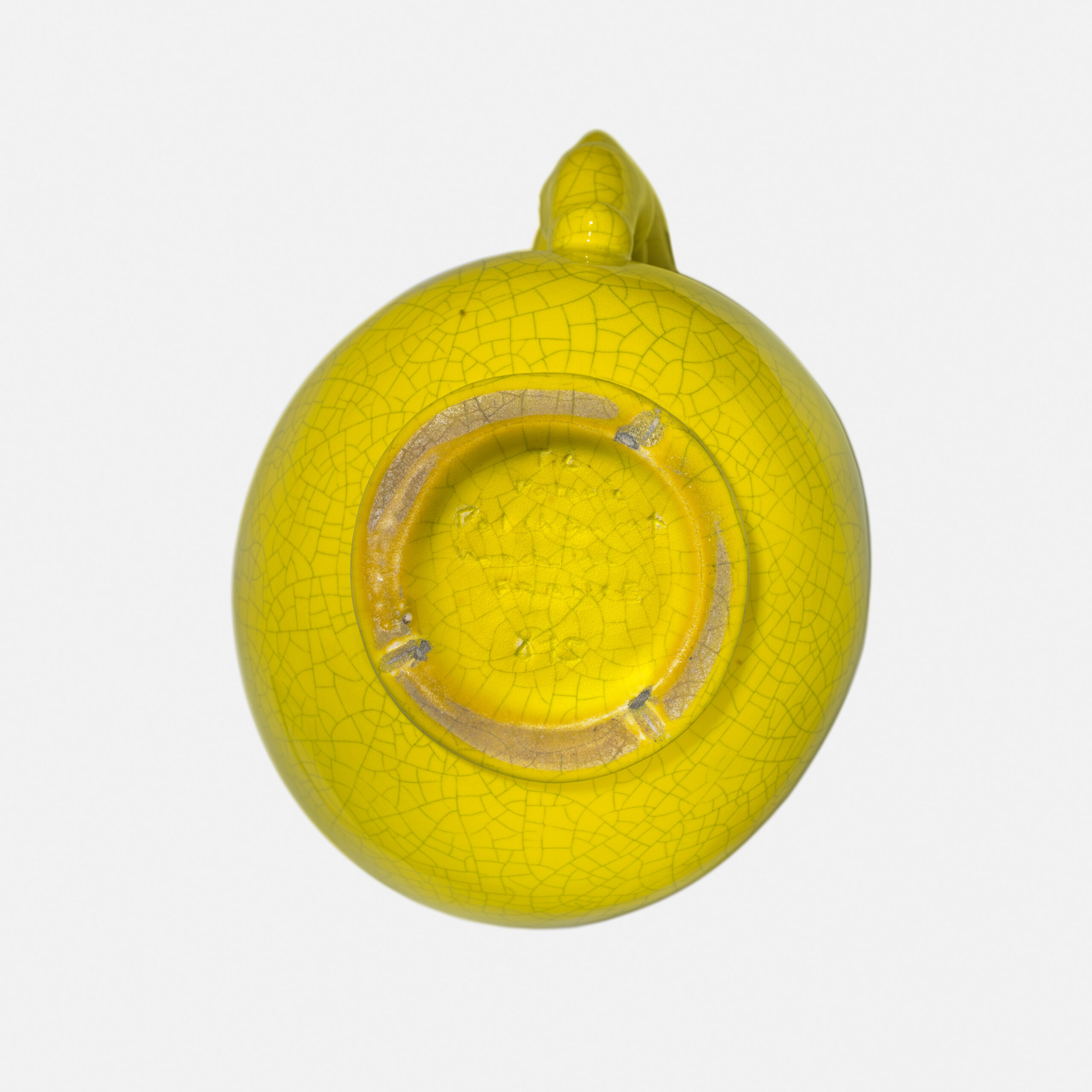 CHAMBOST_VASE_PICHET_815_JAUNE_CRAQ_NOIR_SIGN