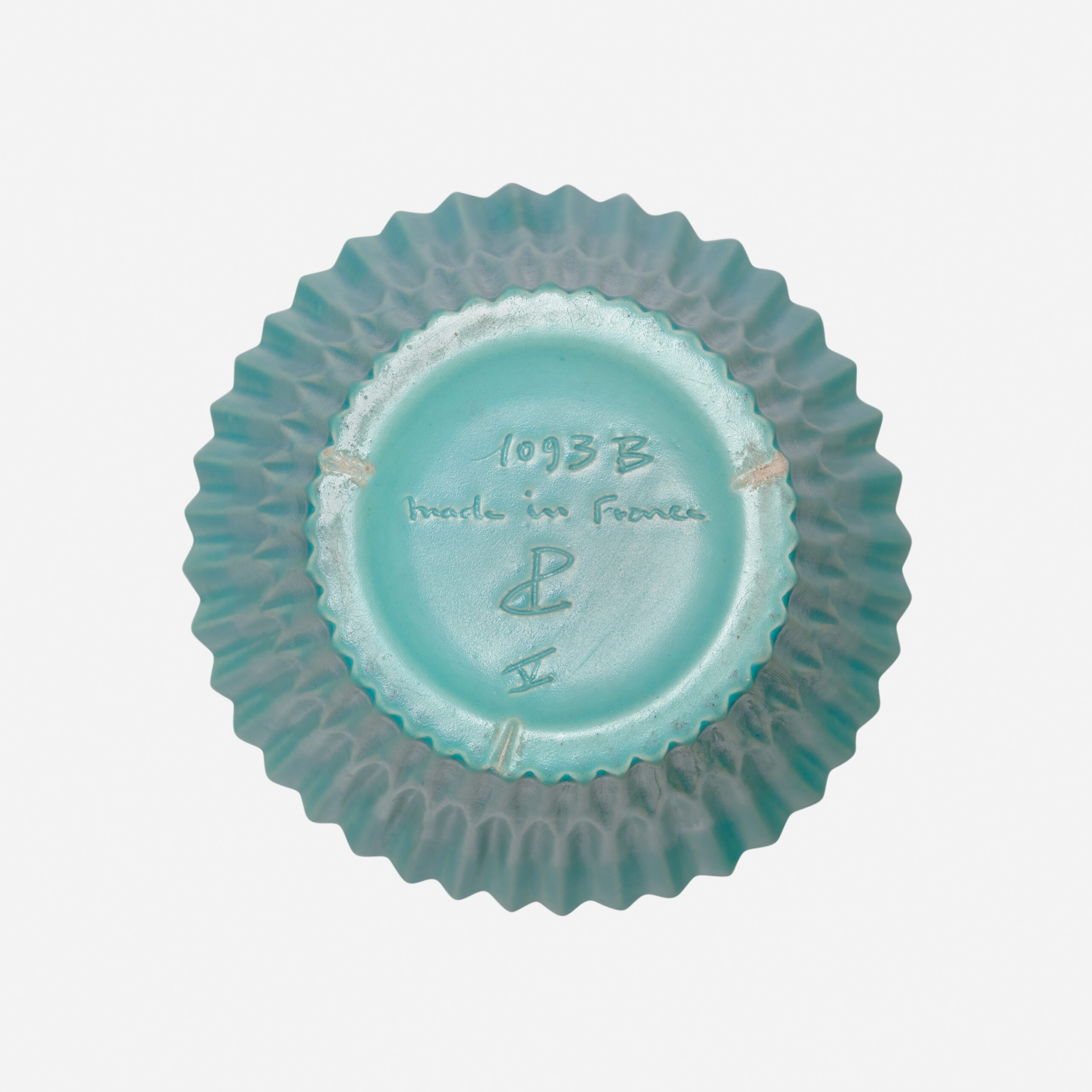CHAMBOST_VASE_PLISSE_1093B_BLEU_TURQUOISE_BLANC_SIGN