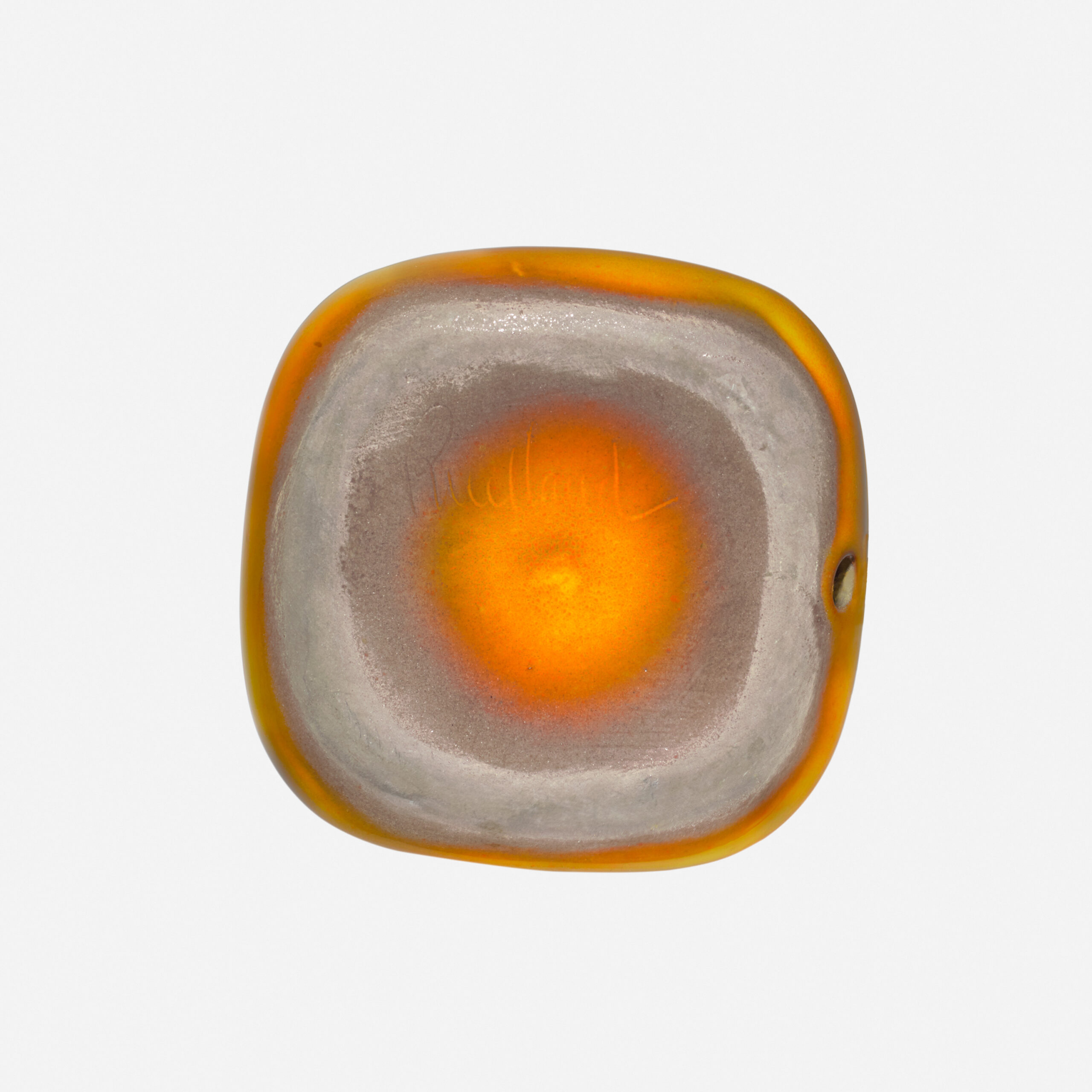 RUELLAND_LAMPE_CARREE_JAUNE_ORANGE_SIGN