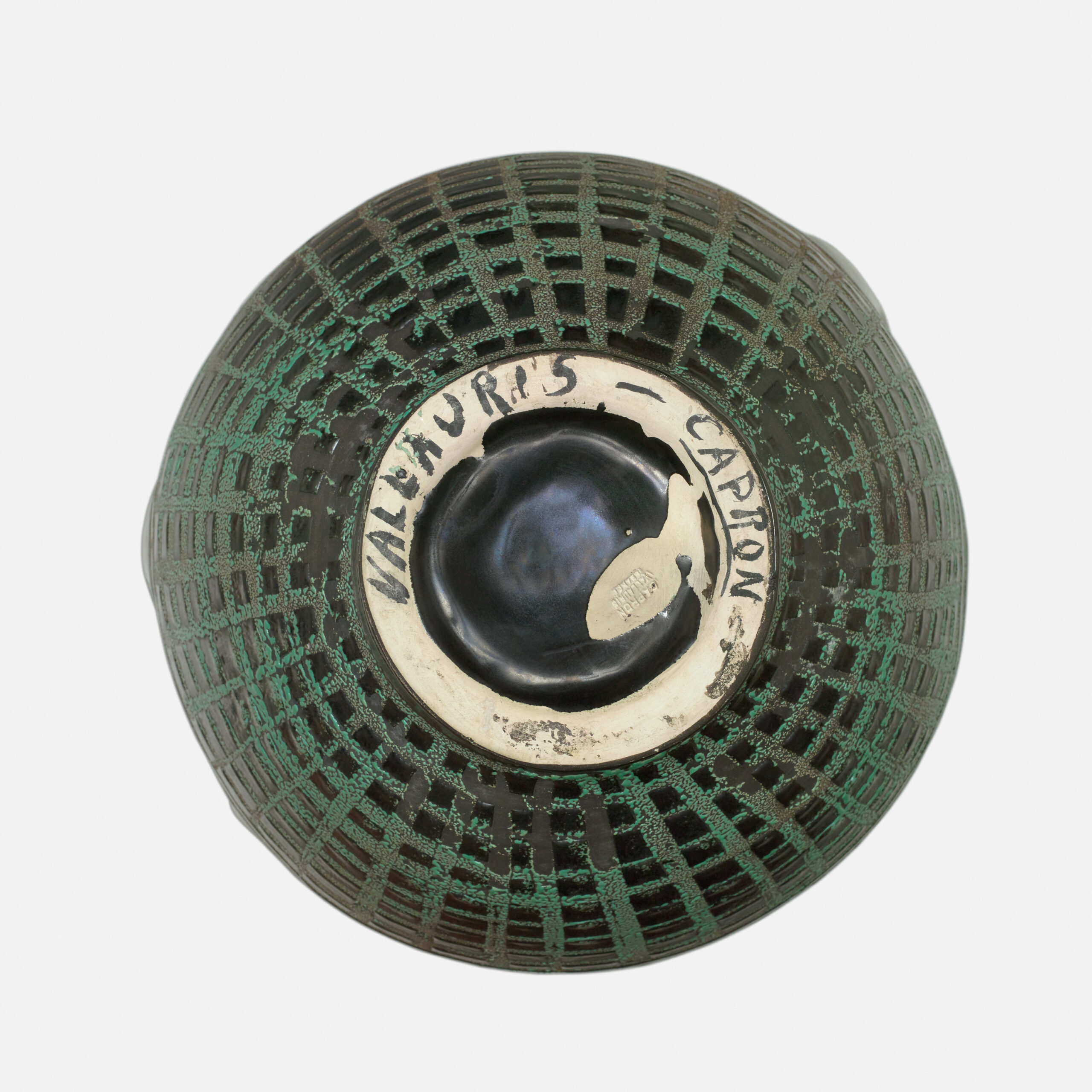 CAPRON_VASE_ANSES_NOIR_VERT_DESSOUS
