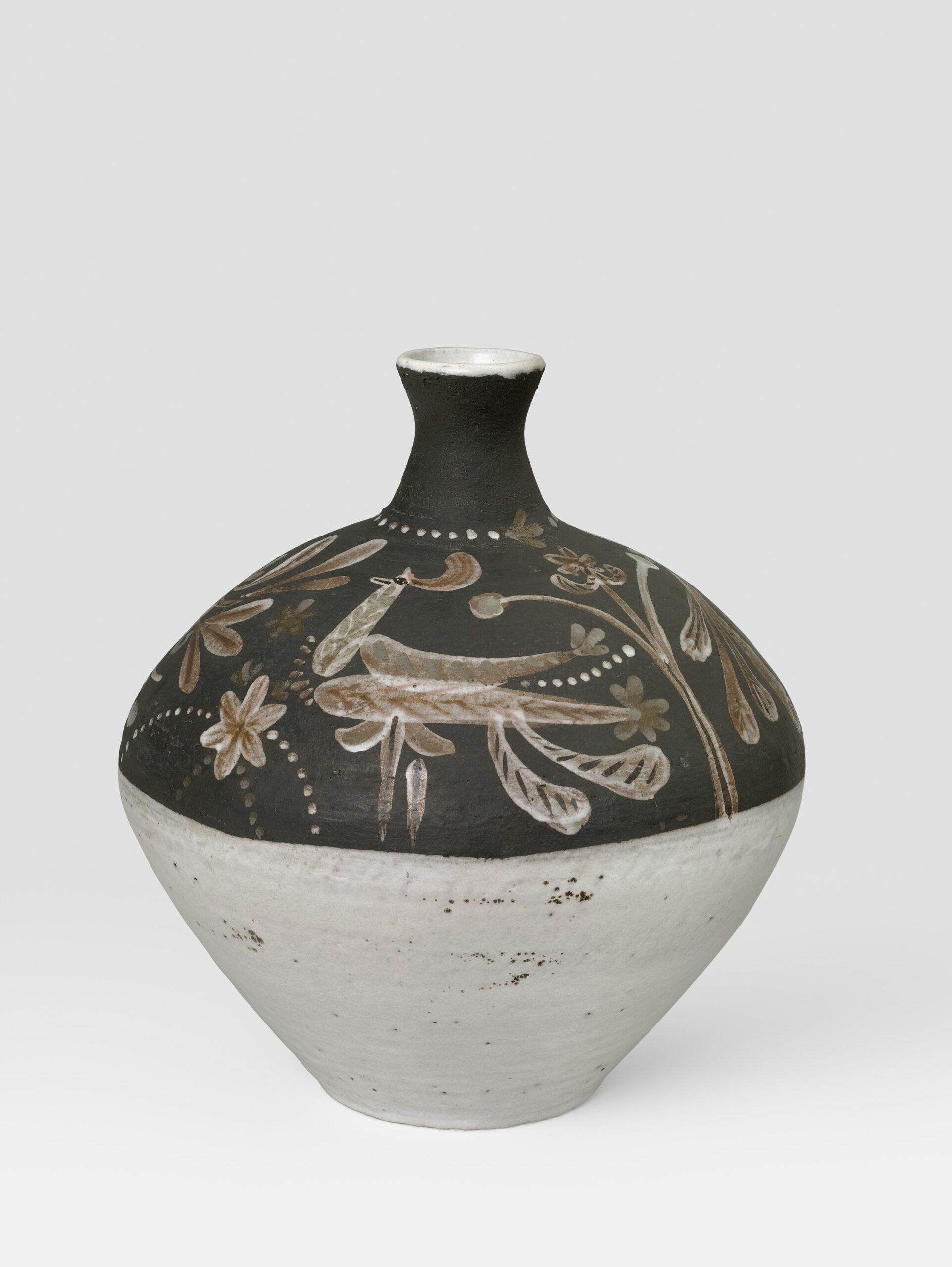 DERVAL_VASE_TOUPIE_TGM_FRISE_OISEAUX_FACEC