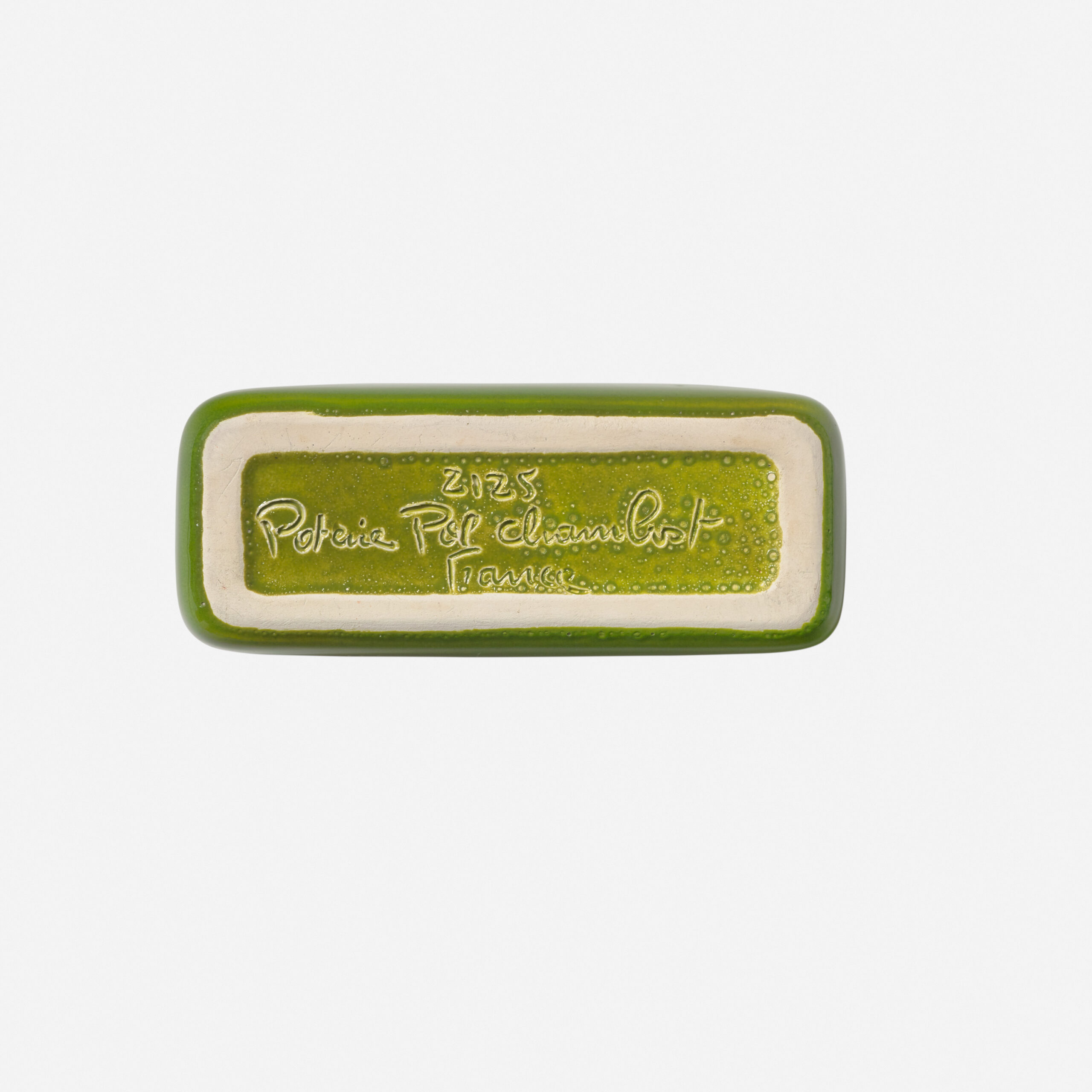 CHAMBOST_VASE_BRIQUE_2125_VERT_NOIR_SIGN