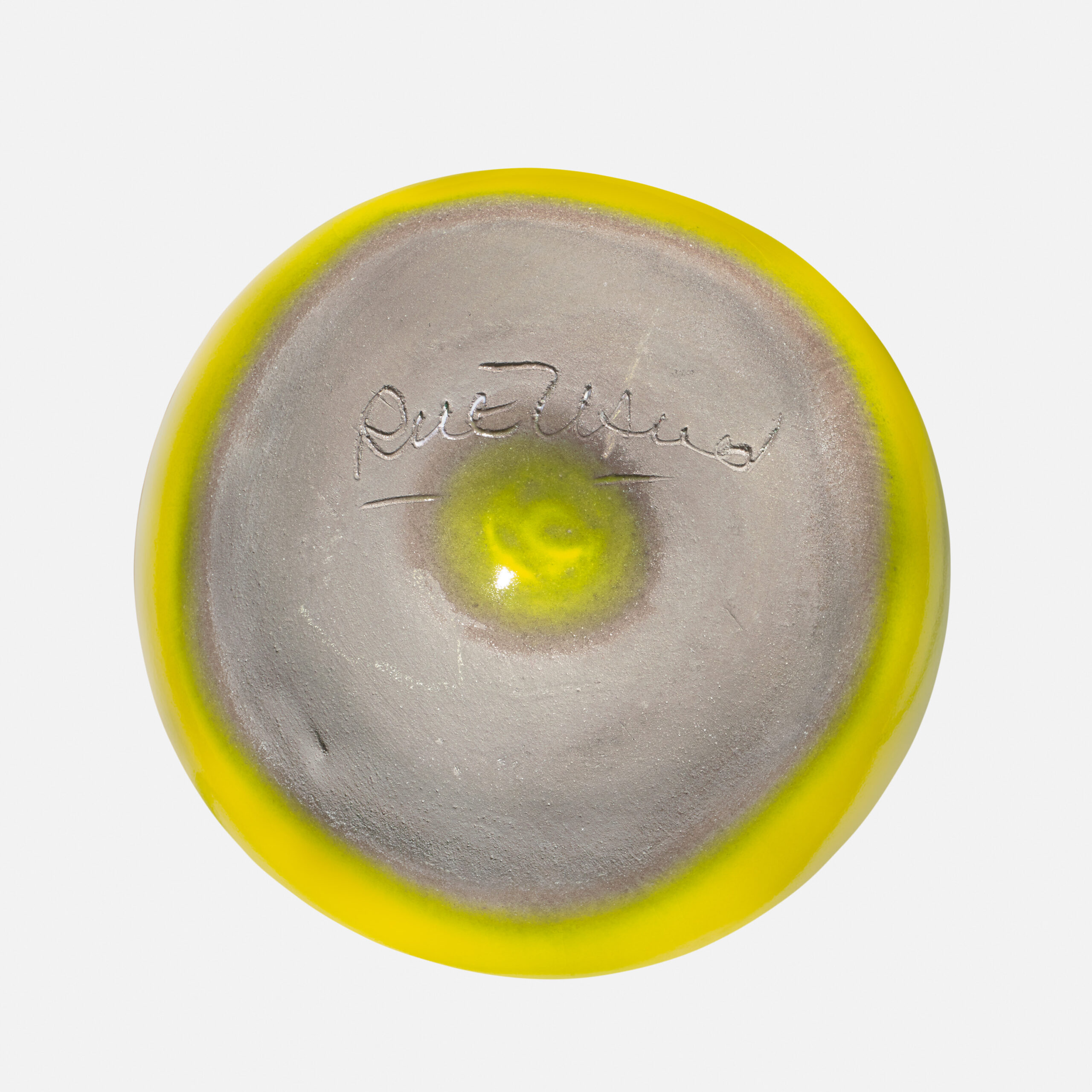 RUELLAND_VASE_BOULE_GM_JAUNE_ANIS_3_SIGN